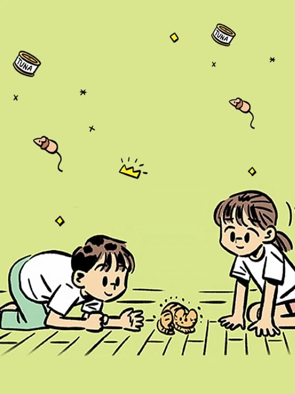 집사와 꽁냥꽁냥