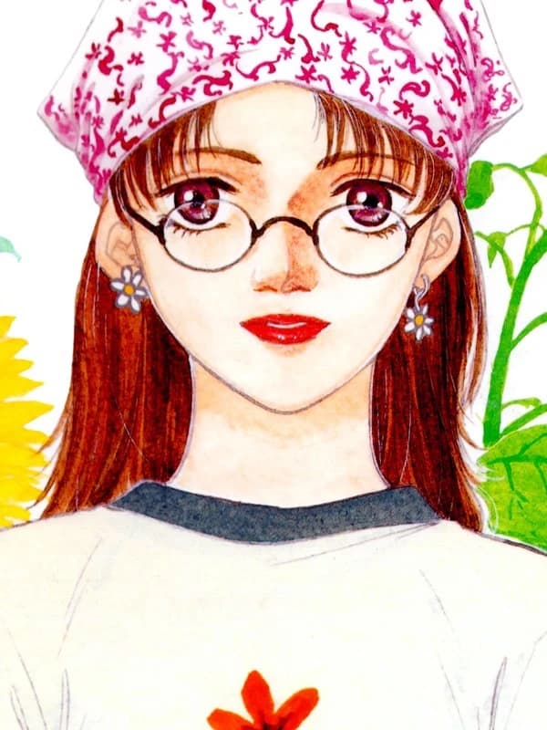 담장위의 해바라기